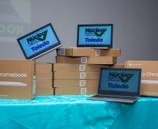 Entrega de Chromebooks