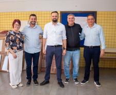 Visita do Secretário, Roni Miranda