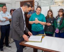 Visita do Secretário, Roni Miranda