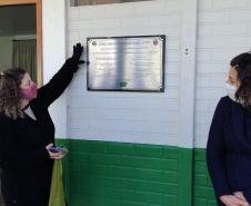 Inauguração de Sala de Aula no Colégio Agrícola Estadual de Toledo