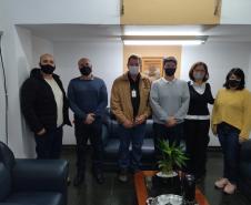 Visita do Diretor-Presidente do FUNDEPAR.