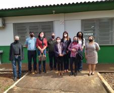 Visita da SEED e NRE Toledo ao CAET.