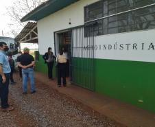 Visita da SEED e NRE Toledo ao CAET.