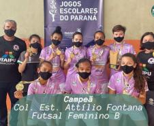 Jogos Escolares do Paraná 2021.