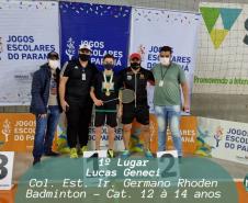 Jogos Escolares do Paraná 2021.