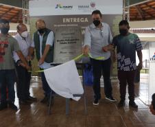 ENTREGA DE QUADRA POLIESPORTIVA