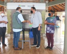 ENTREGA DE QUADRA POLIESPORTIVA