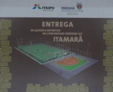 Entrega da Quadra Poliesportiva.