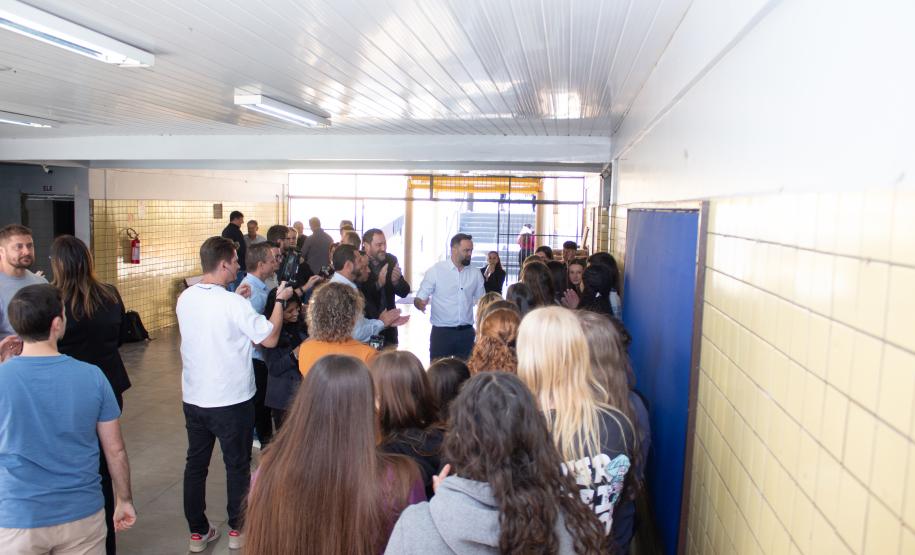 Visita do Secretário, Roni Miranda