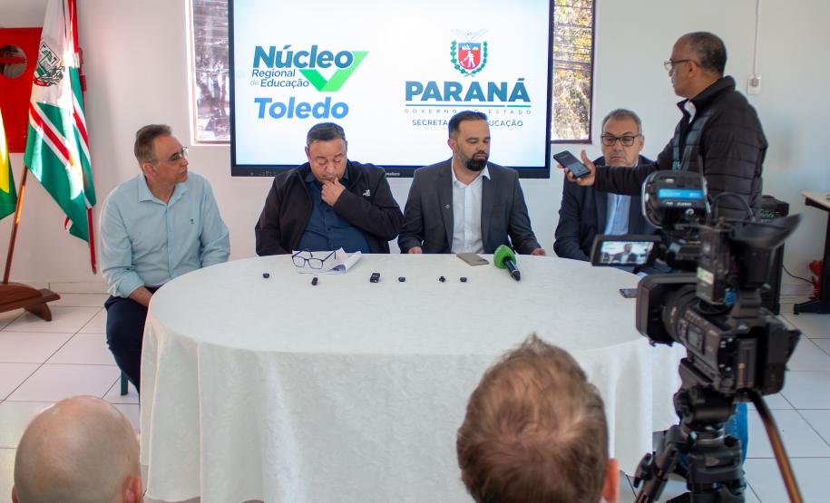 Visita do Secretário, Roni Miranda