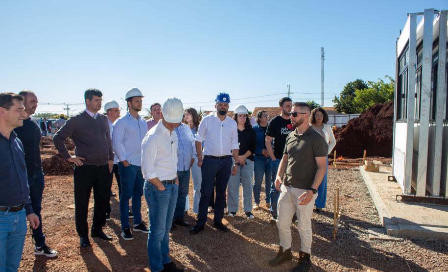 Visita do Secretário, Roni Miranda