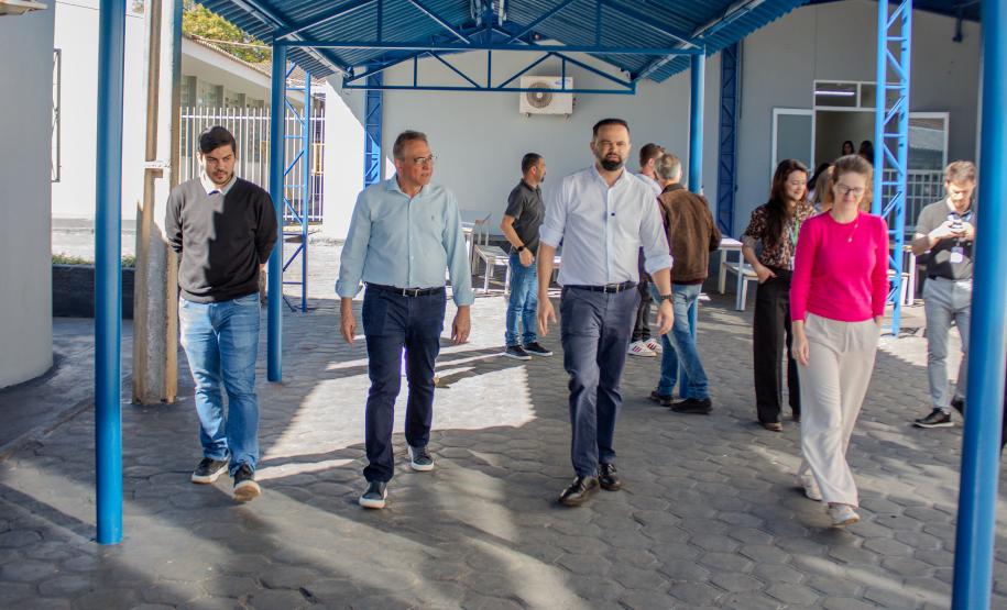 Visita do Secretário, Roni Miranda