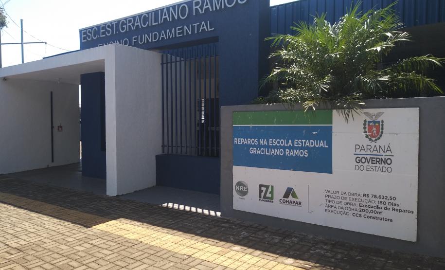 ENTREGA DAS OBRAS EE GRACILIANO RAMOS