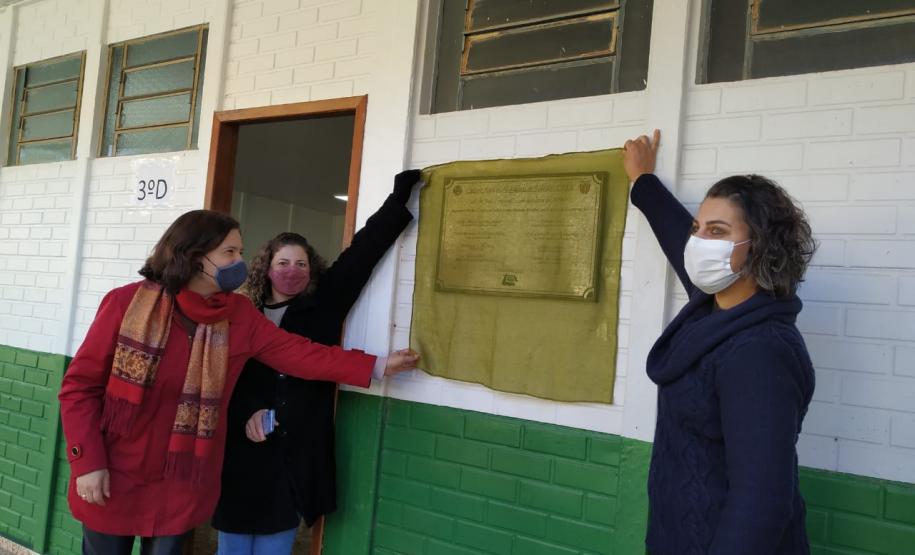 Inauguração de Sala de Aula no Colégio Agrícola Estadual de Toledo