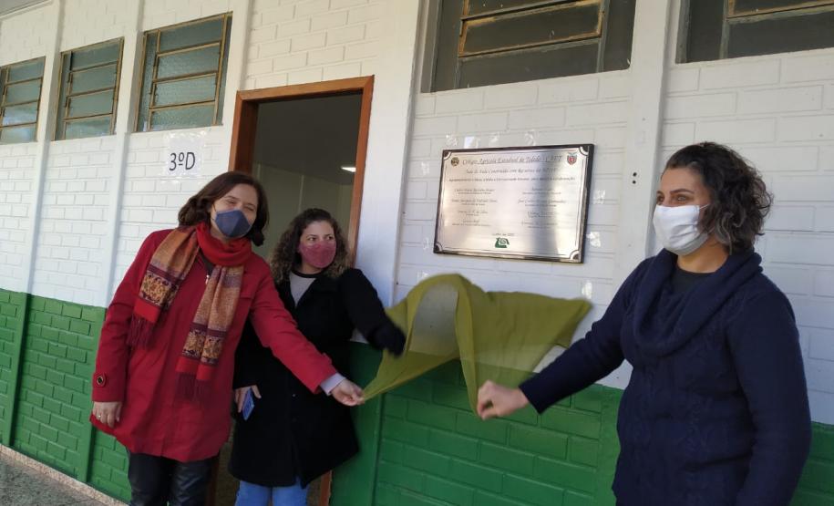 Inauguração de Sala de Aula no Colégio Agrícola Estadual de Toledo