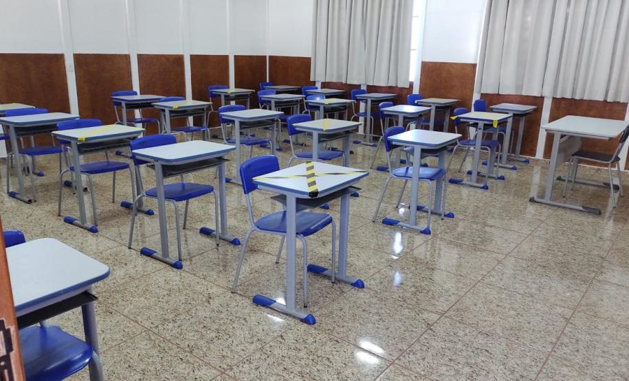 Inauguração de Sala de Aula no Colégio Agrícola Estadual de Toledo