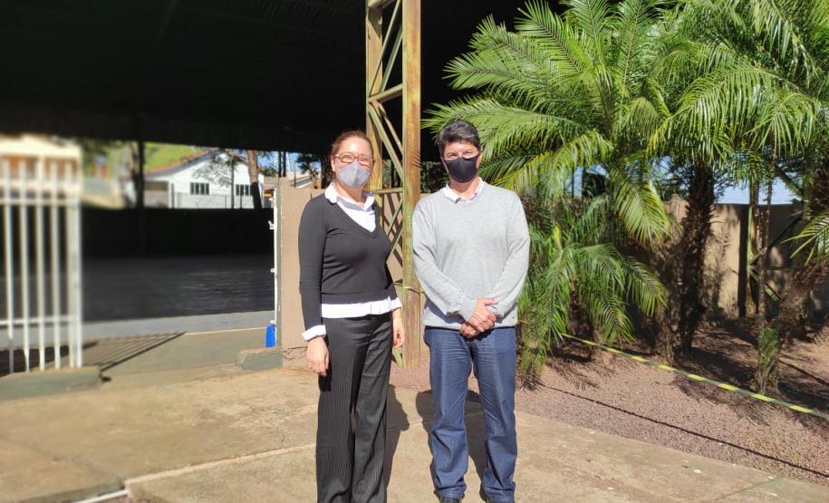 Visita do Diretor-Presidente do FUNDEPAR.