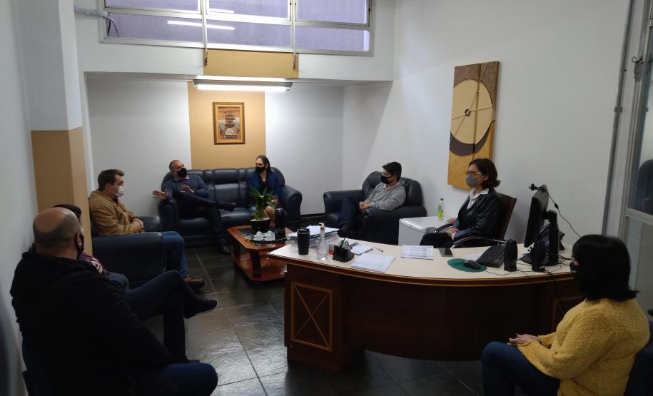 Visita do Diretor-Presidente do FUNDEPAR.