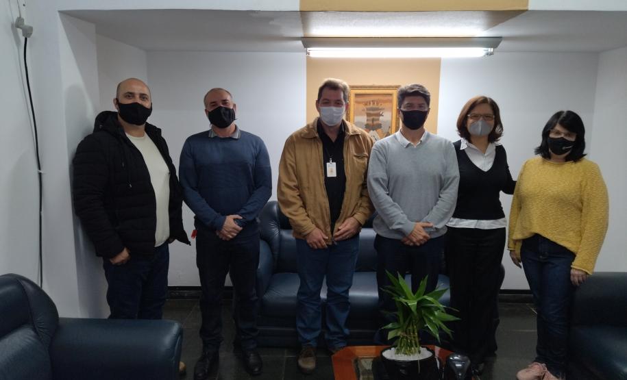 Visita do Diretor-Presidente do FUNDEPAR.