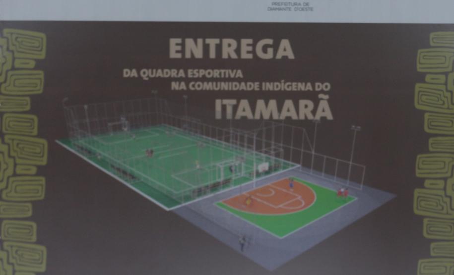 Entrega da Quadra Poliesportiva.
