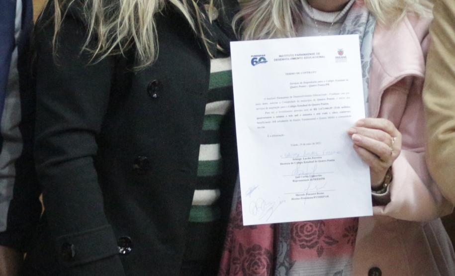 Investimentos de mais de 17 milhões em melhorias nas Escolas do NRE Toledo.